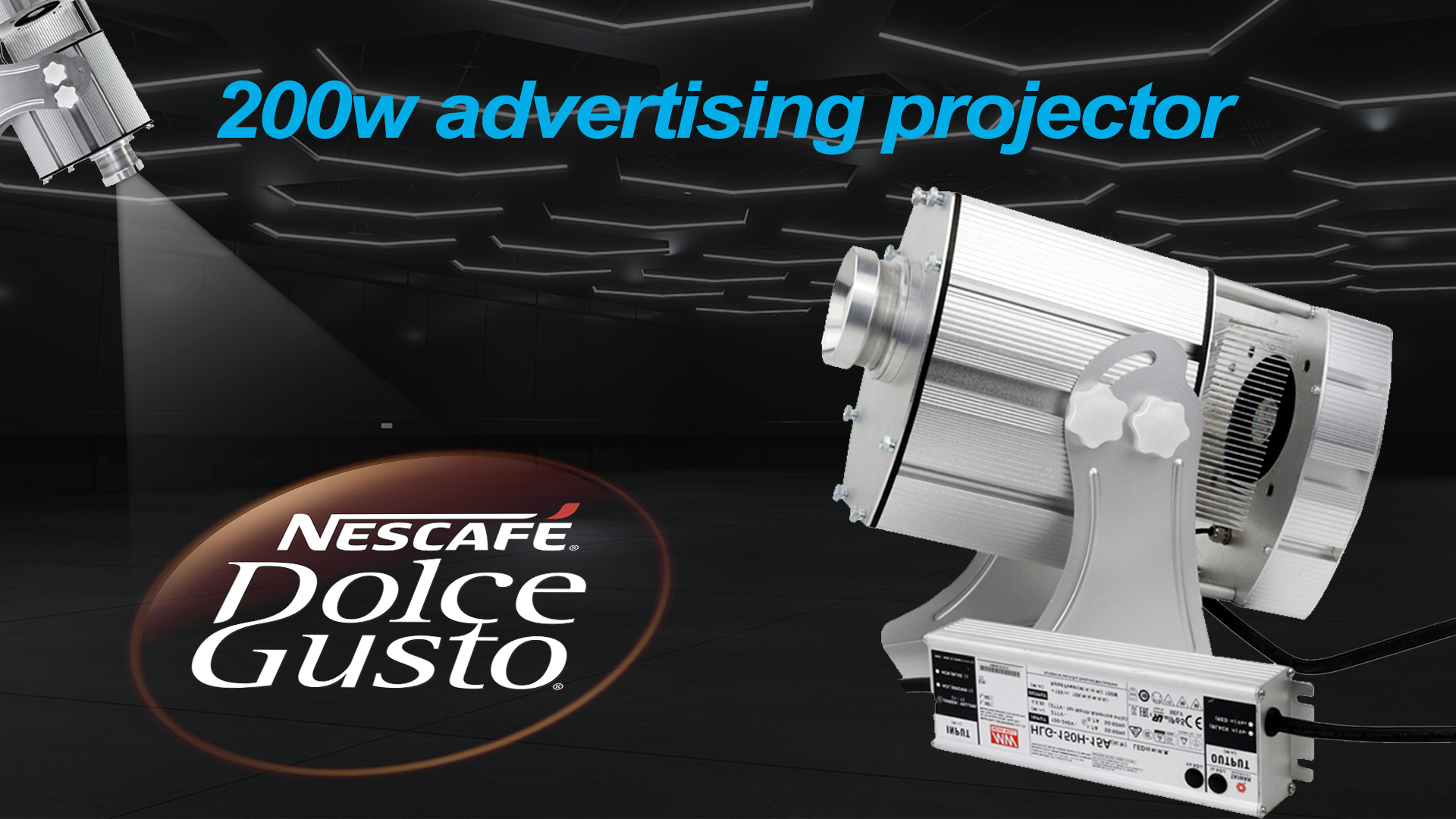 LD-200R-IP Outdoor Gobo Projector