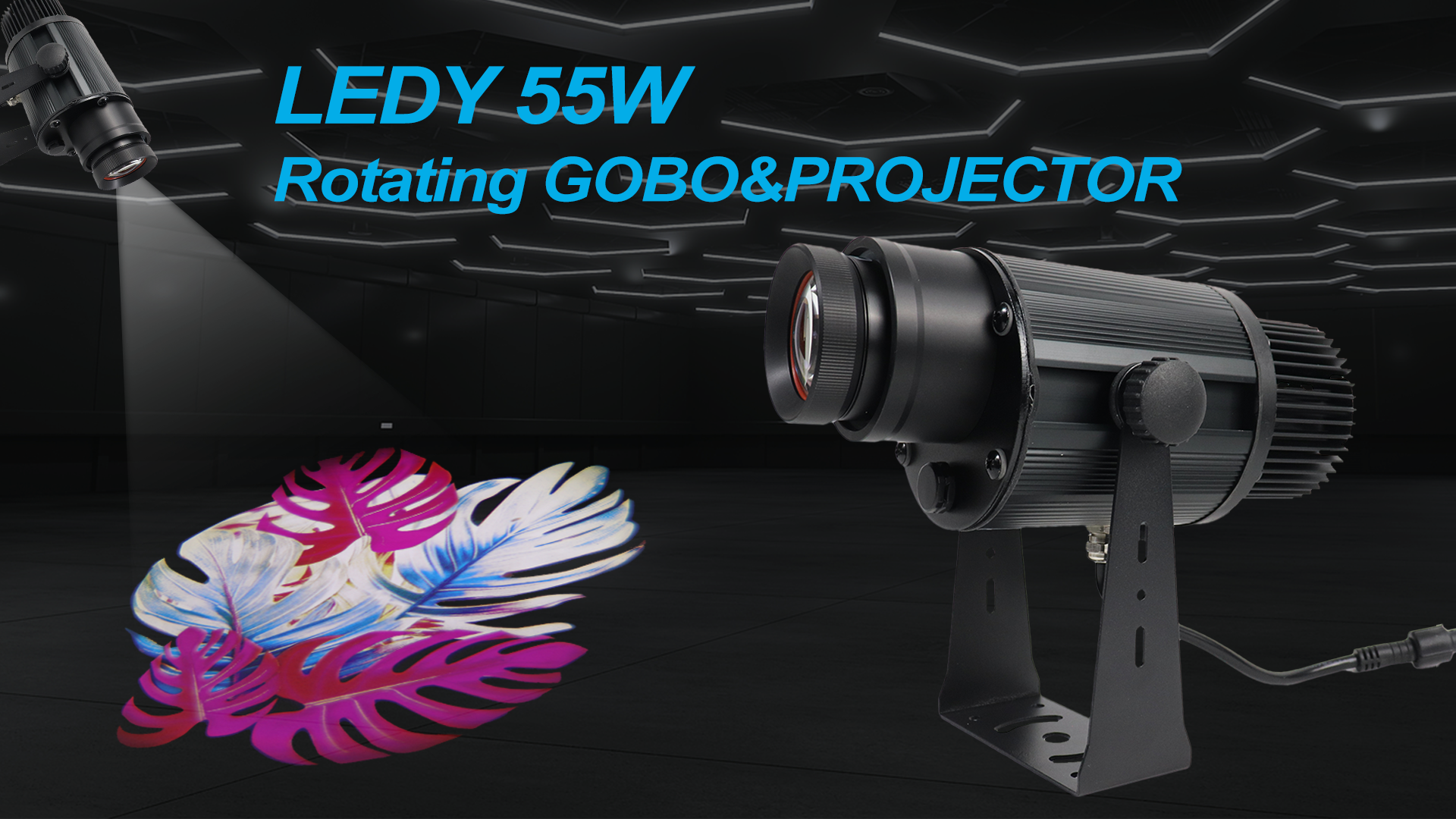 ML-55R-IP LED Rotating Gobo Projector