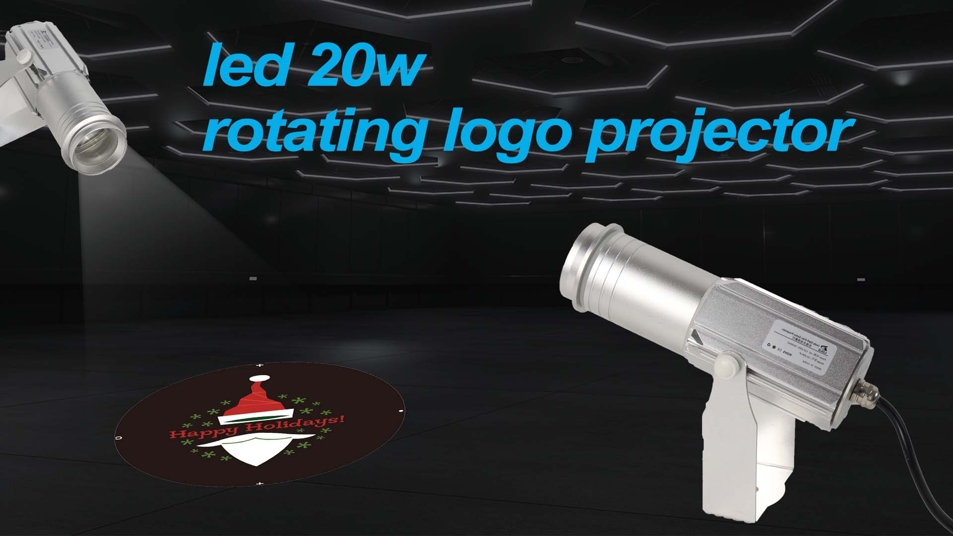 LD-20R-IP Rotating logo projector