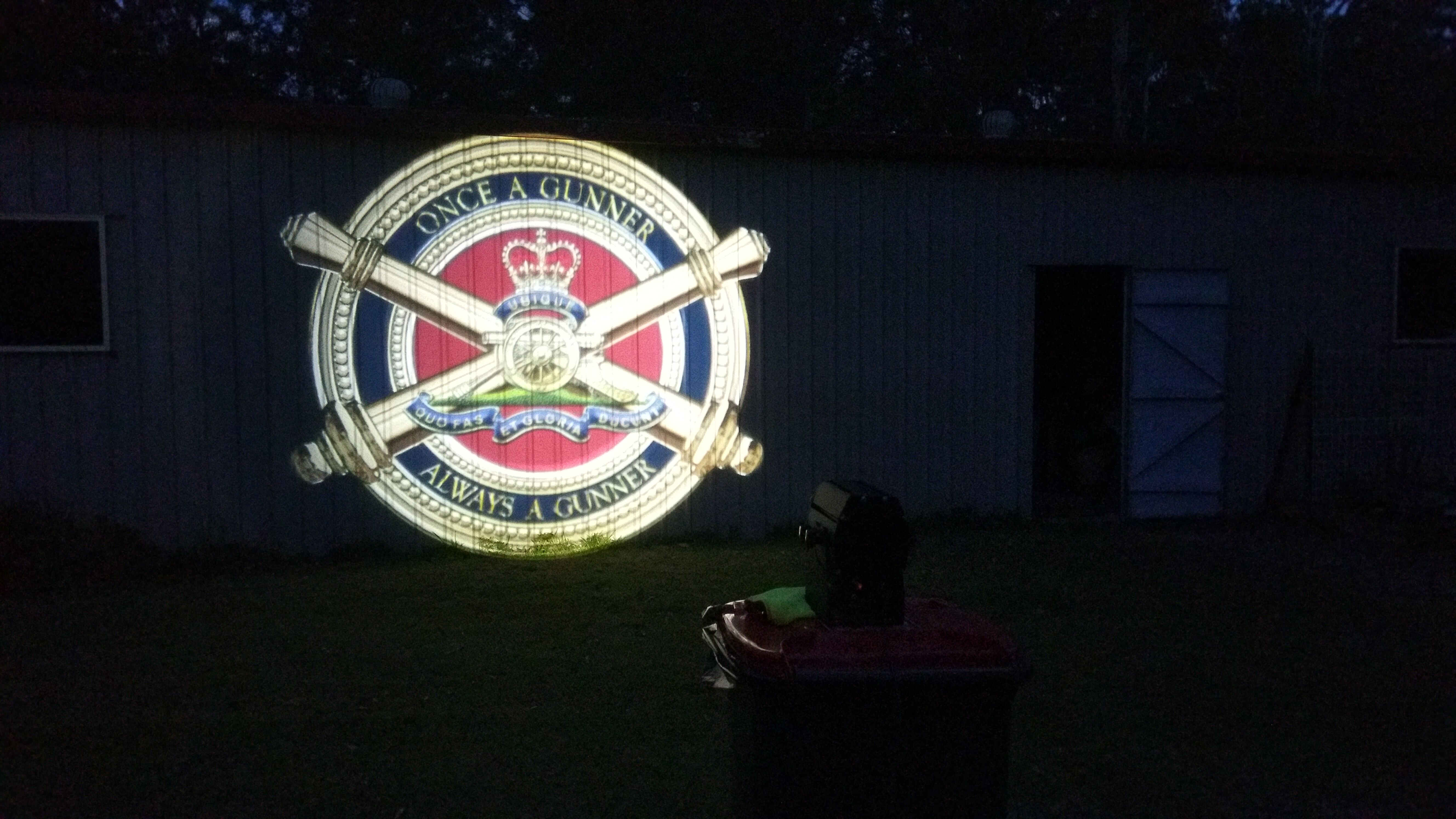 outdoor projector