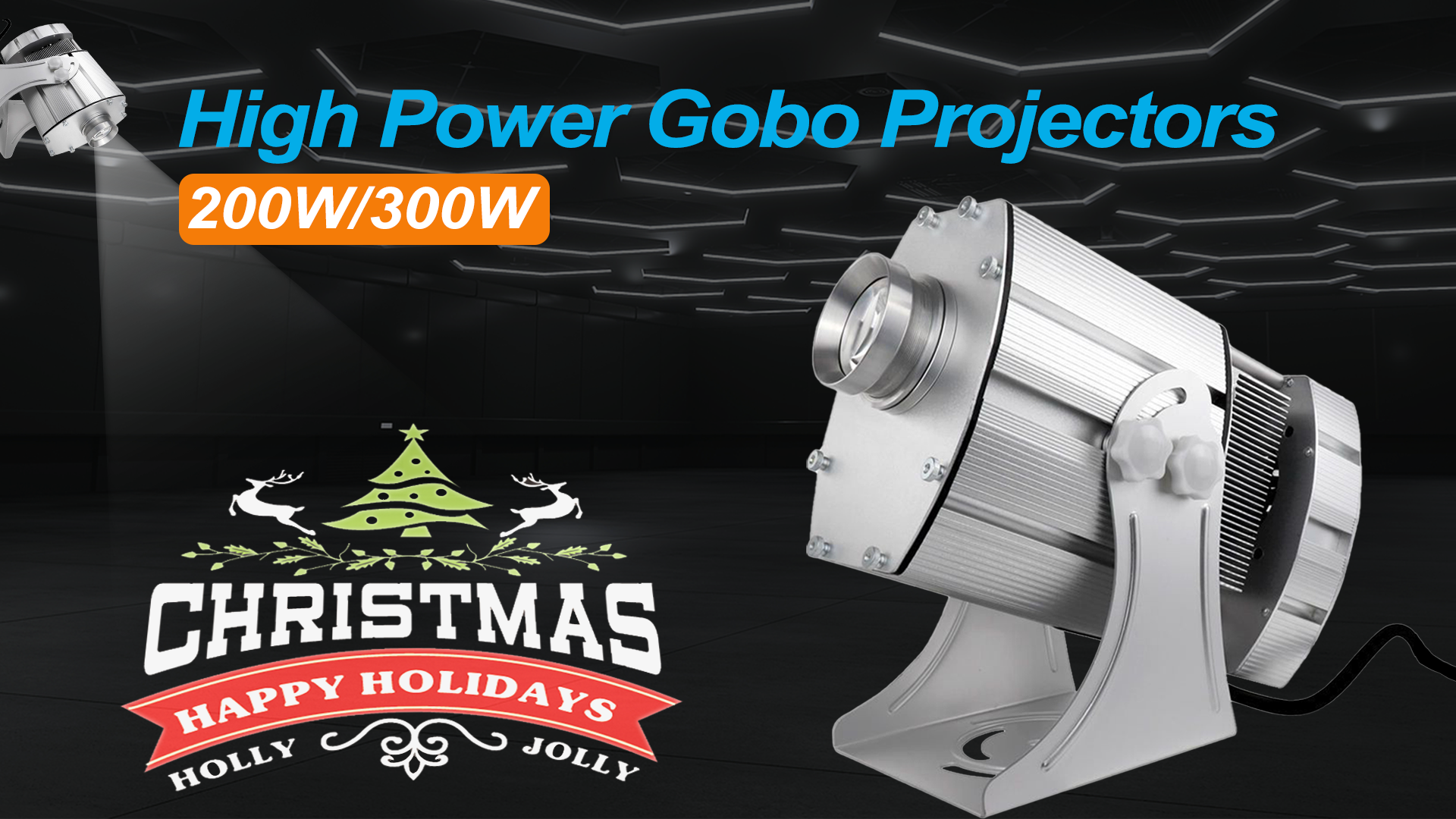 LD-200R-IP Outdoor Gobo Projector