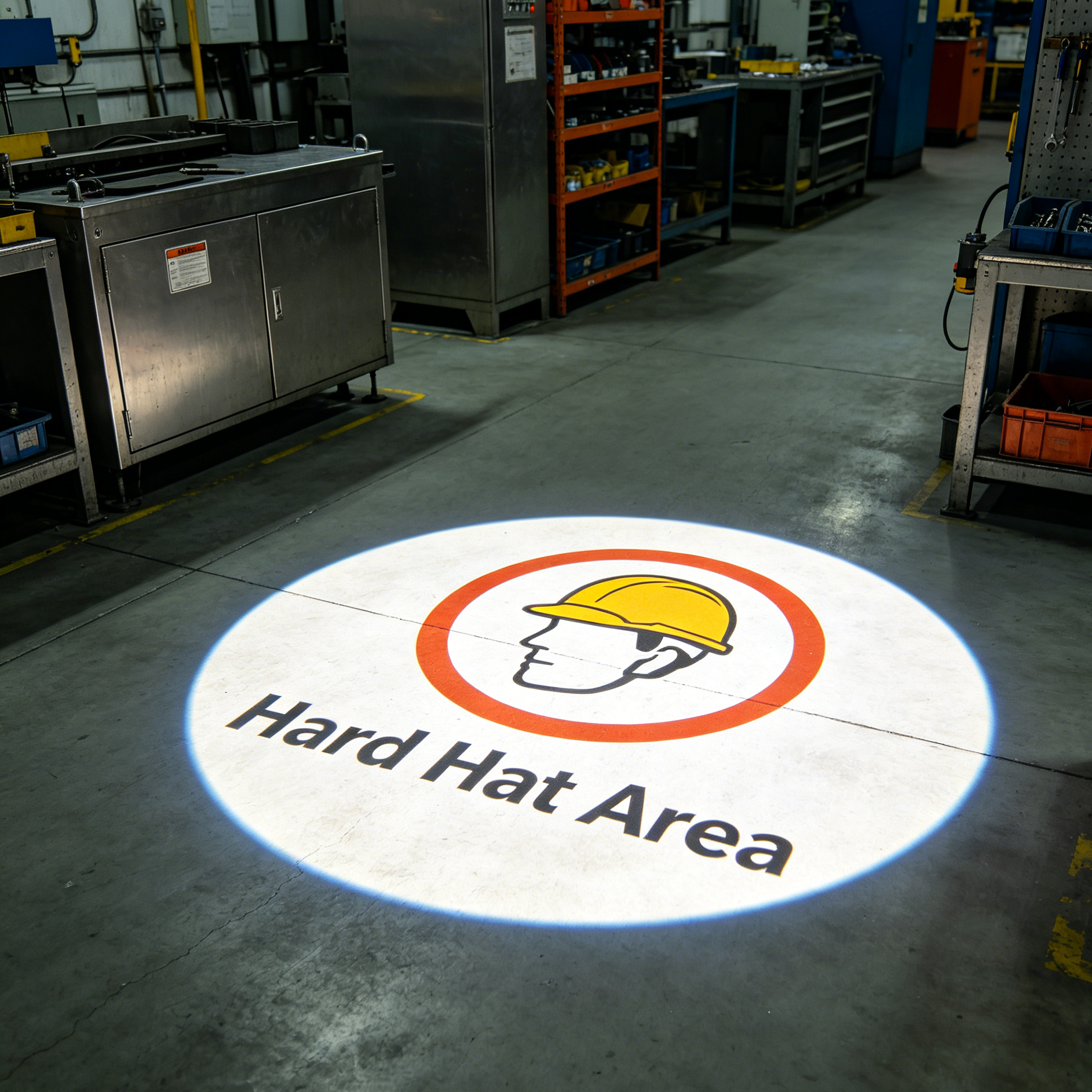 Customer Case: Directional Projection Lighting in a Factory